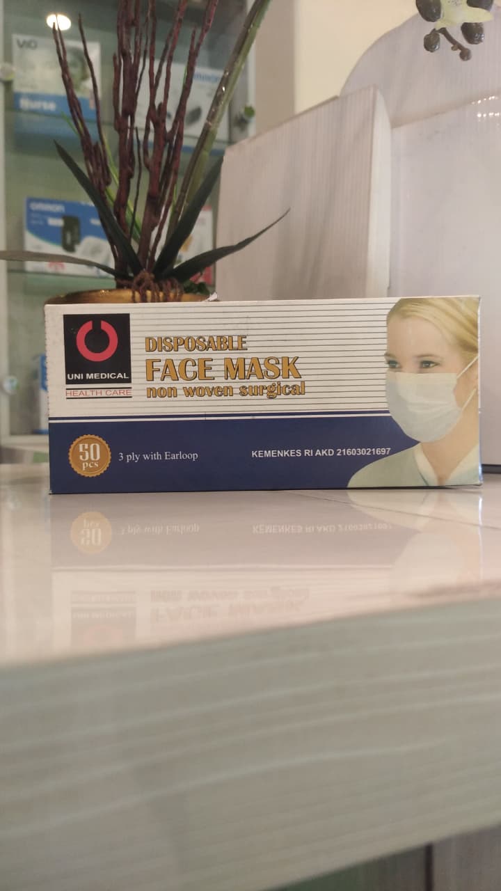 Masker Medis 3 Ply (Box 50)